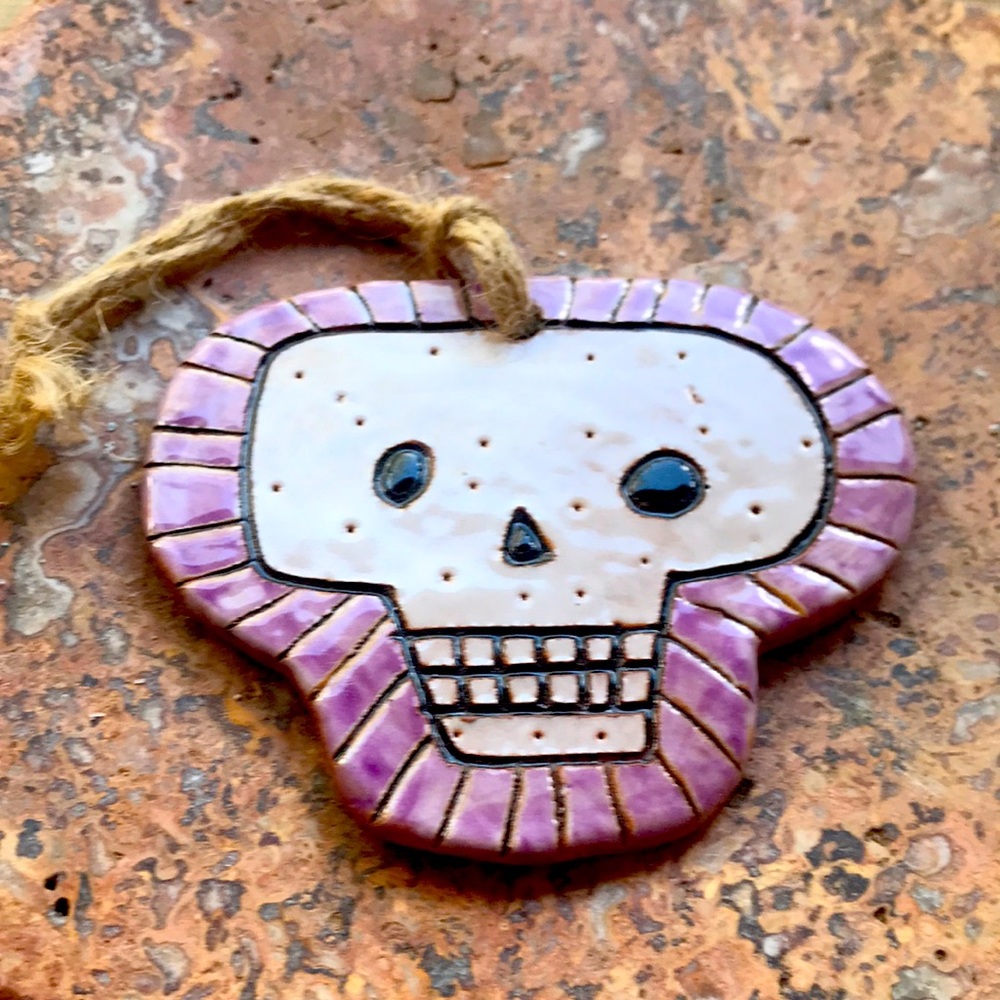 Skull Ornament Silver City NM